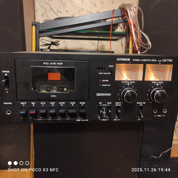 Кассетная дека FISHER CR7700