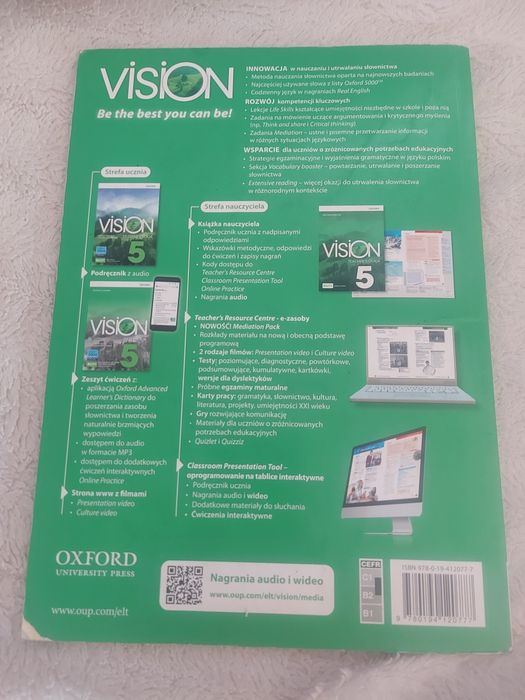 Vision 5 ćwiczenia
