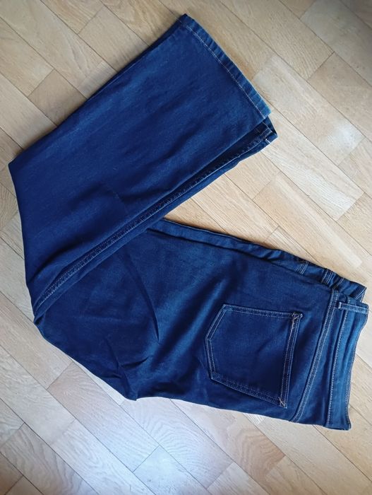 Spodnie jeansowe Marks & Spencer L/XL jeansy pas 100 cm z elastanem