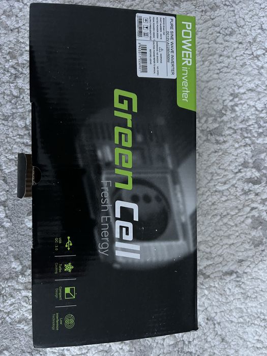 Перетворювач Інвентор чистий синус 12v на 220v 500ВАТ мах 1000ВАТ