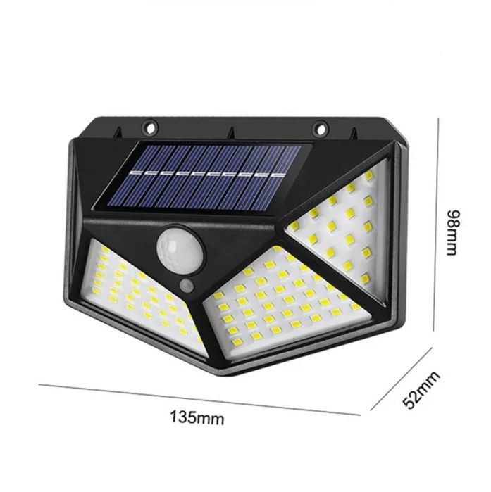 Lâmpada solar com sensor