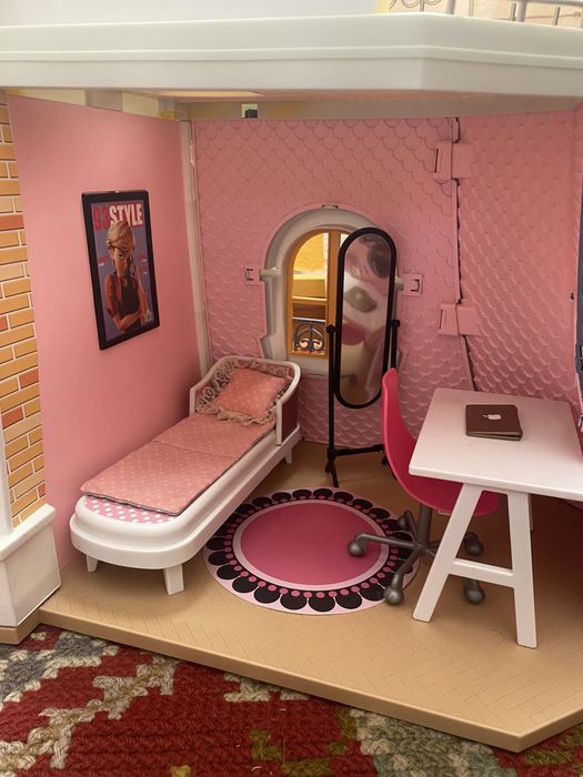 Casa de bonecas marinete ladybug