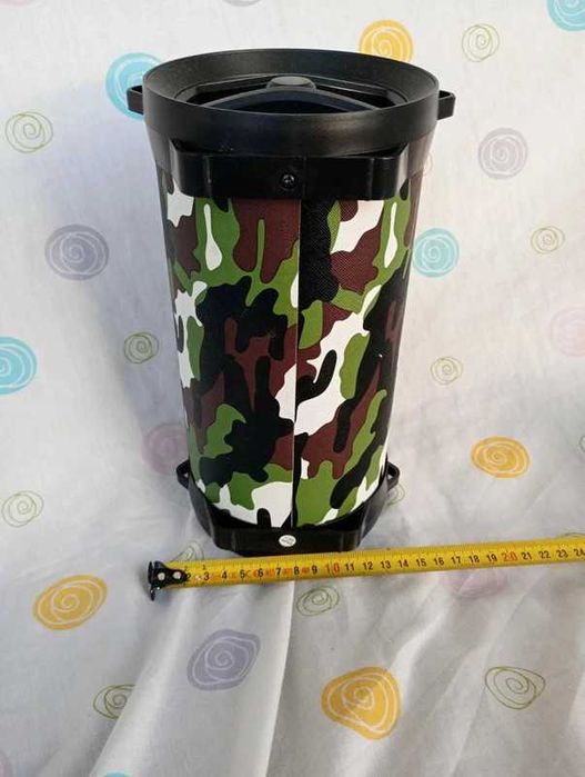 Coluna defeituosa de som portátil