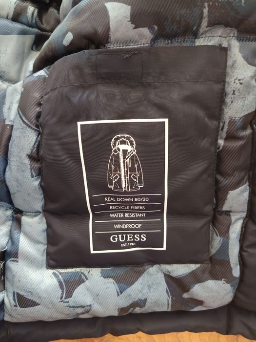 Kurtka parka męska Guess