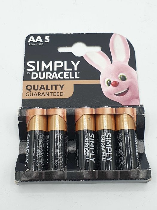 Bateria alkaliczna Duracell AA (R6) 5 szt.