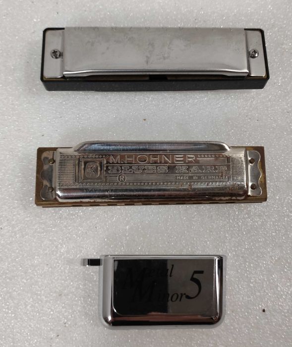 Três Harmónicas - Suzuki, Streetlife Music e Hohner