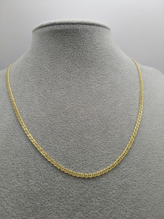 Złoty Łańcuszek Mona Lisa 42cm Pr.585 Nowy Zapraszamy