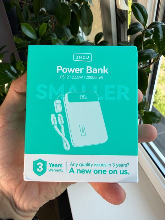 Powerbank INIU P512 20000mAh 22,5W USB-C USB-A