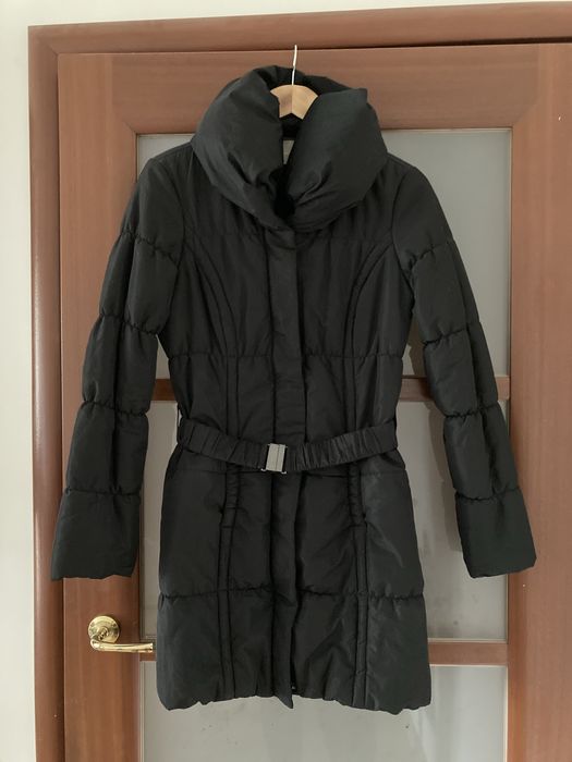 Orsay Płaszcz jesień- zima,ocieplany z otulającym kołnierzem roz.S