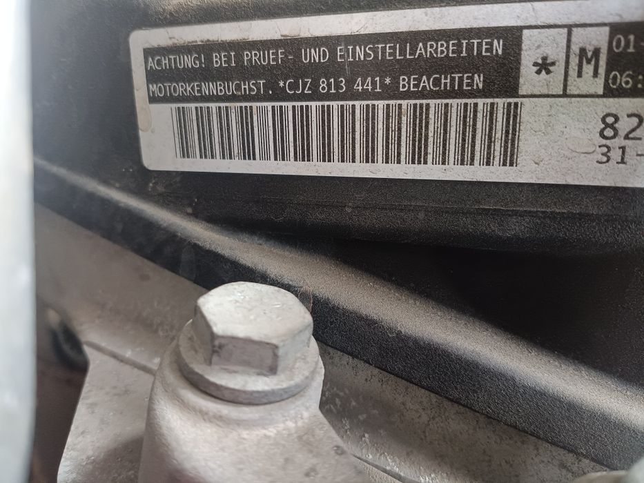 Silnik 1.2CJZ 90km VW skoda seat