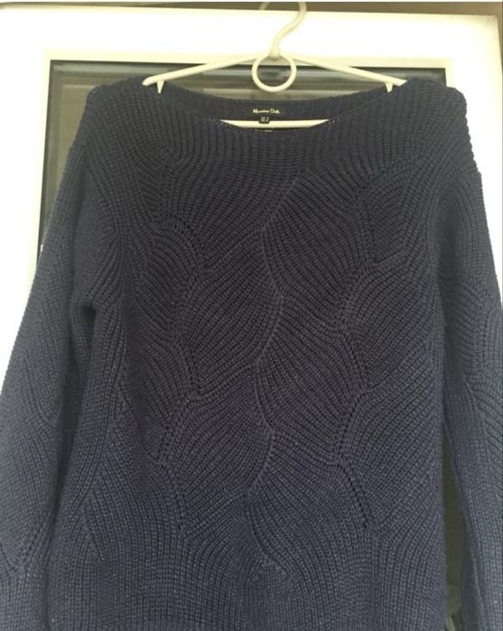 Свитер косами Massimo Dutti