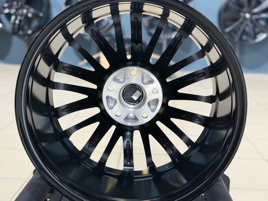 Нові диски Volkswagen T5 T6 R18 5x120 REPLICA VW6129 Black Machined Face