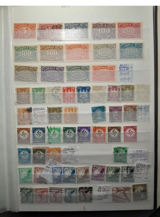 Почьовие марки Германии оригинал.