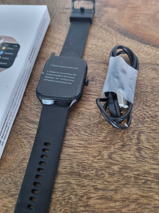 NOWY Smartwatch JUGEMAN Fitness Tracker | Rozmowy Bluetooth | IP68