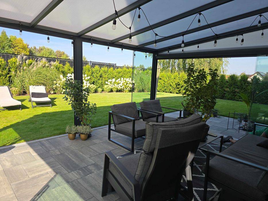 Zadaszenie Tarasu - Pergola - Ogród Letni, Aluminium/szkło na wymiar
