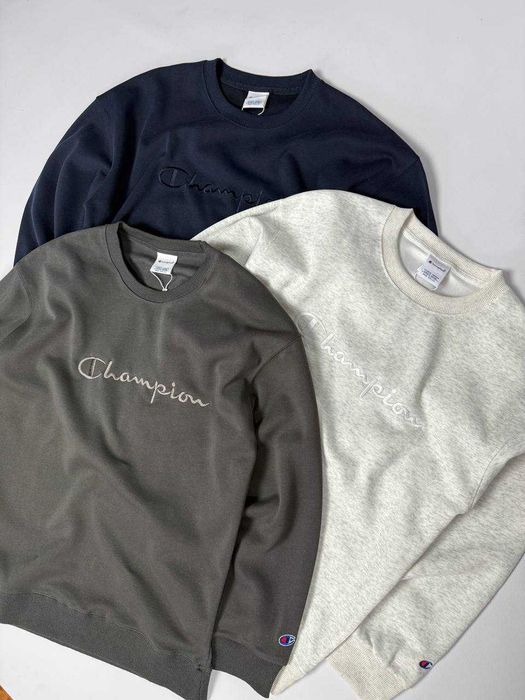 Свитшот champion, кофта чемпіон, чоловічий світшот