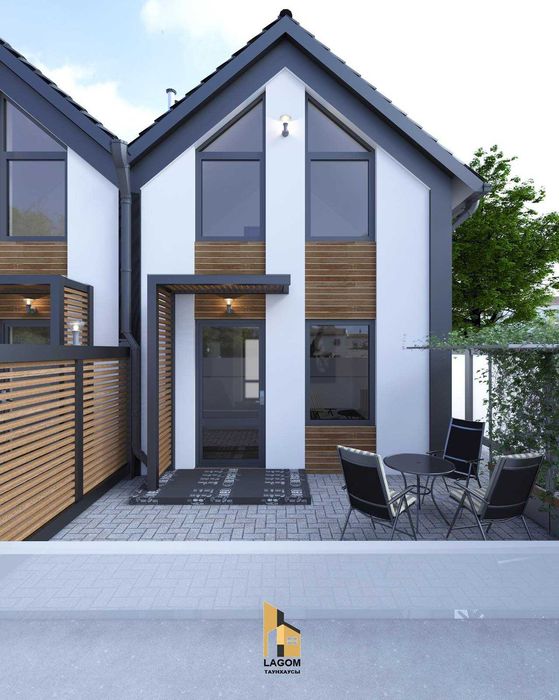 Таунхаус для жизни в Лесках. 5 мин. к морю. Рассрочка