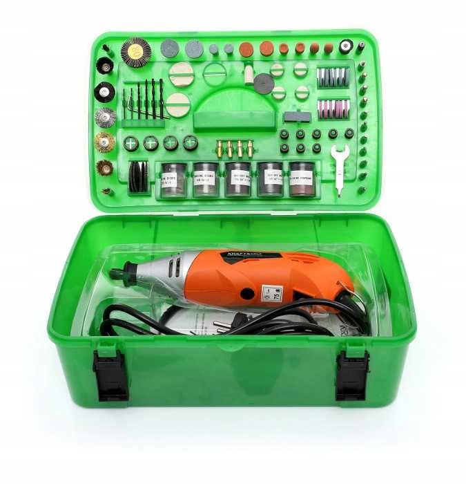 Mini szlifierka multiszlifierka frezarka 170W 218elem. KD10281