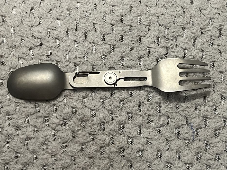 Мультитул titanium вилка ложка