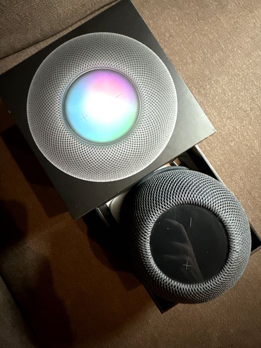 Колонка Apple HomePod mini Space White Blue Yellow Orange