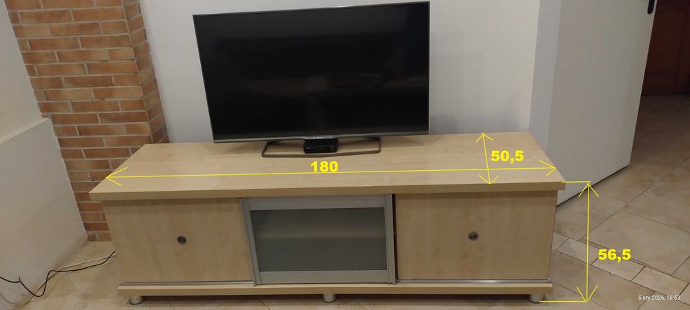 Szafka pod telewizor komoda RTV solidna