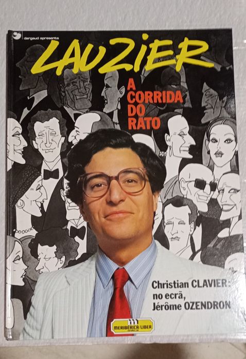 Livro BD A corrida do rato - Lauzier
