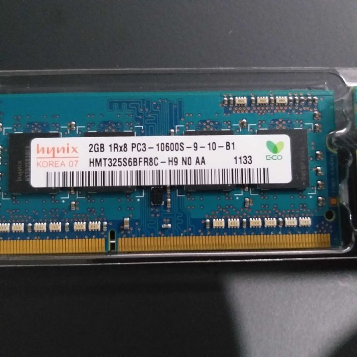Оперативна пам'ять Hynix DDR3 2Gb (HMT325U6BFR8C-H9 N0 AA) Б/В