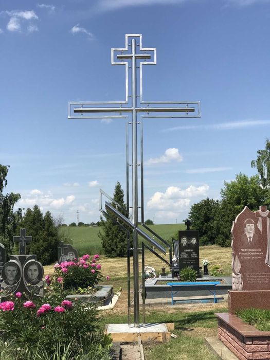 Хрести з нержавійки
