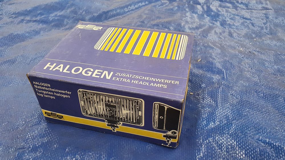Faróis de Nevoeiro Amarelos Clássicos FER Halogen