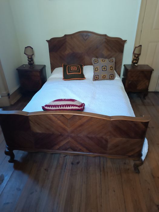 Conjunto de Quarto de Casal Vintage