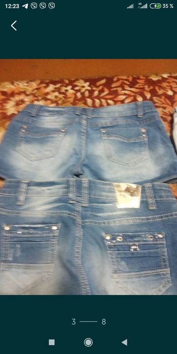 . Шорты джинсовые женские. .