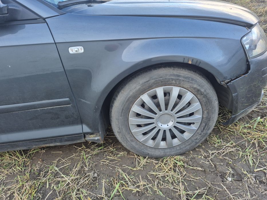 Części audi a3 8p silnik 2.0 tdi BKD skrzynia GYN 6b. Kolor lx7z
