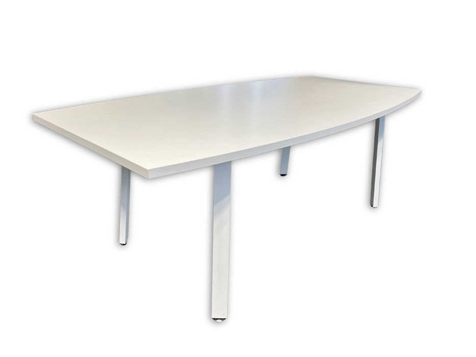 Stół konferencyjny 200x100 cm biały MDD Ogi A