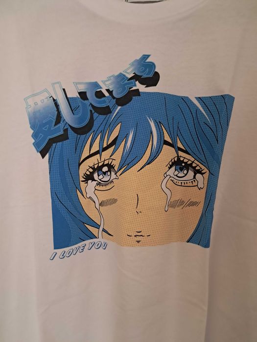 T-Shirt com estampa Anime