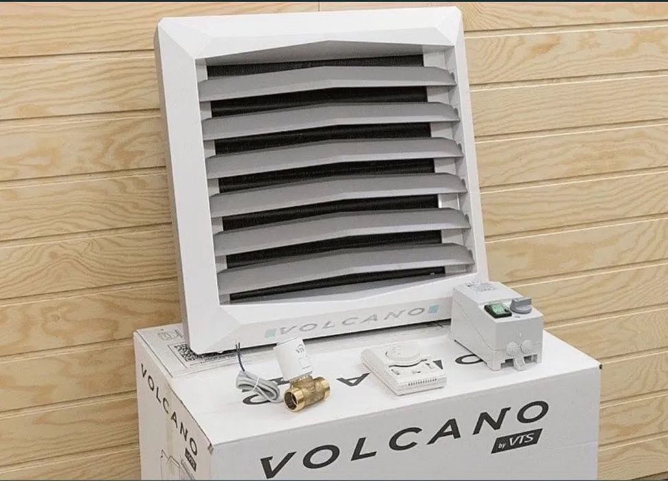 Volcano Vr mini,vr1,vr2,vr3,тепловентилятори водяні