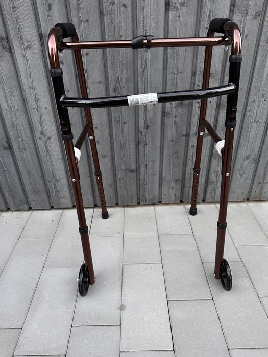 BALKONIK 3w1 aluminiowy BALKONIK kroczący-STAŁY  3w1