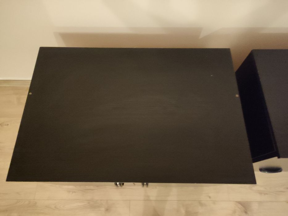 Regał, szafka czarno-grafitowe do biura/ gabinetu/ archiwum