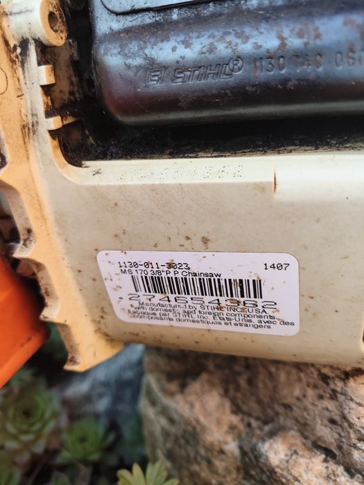 Бензопила Stihl MS 170 в гарному робочому стані