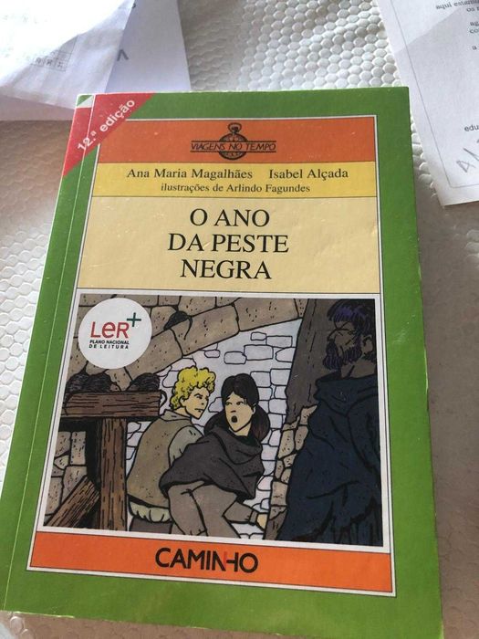 Livro - "O ano da peste negra"