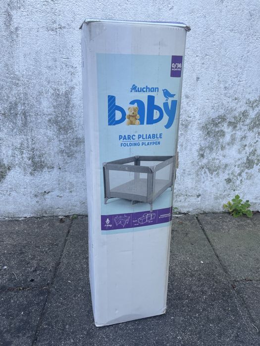 Parque Bebé Dobrável Auchan Baby