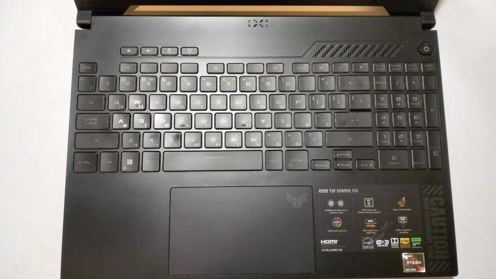 ASUS TUF Gaming A15 (fa507nu)