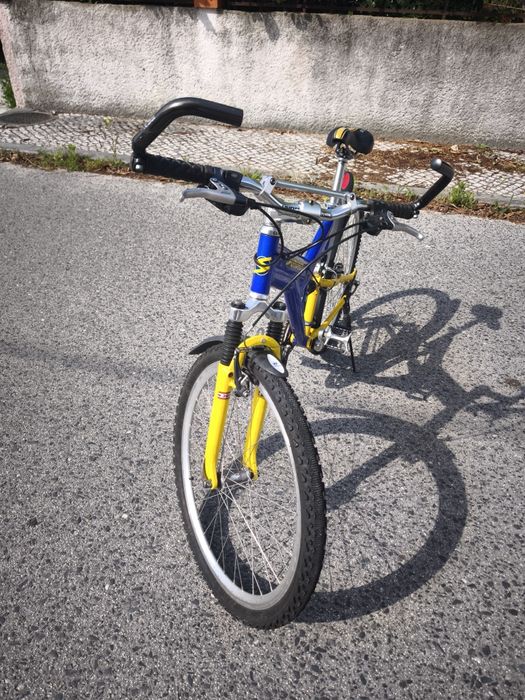 Bicicleta Alemã Suspensão Total