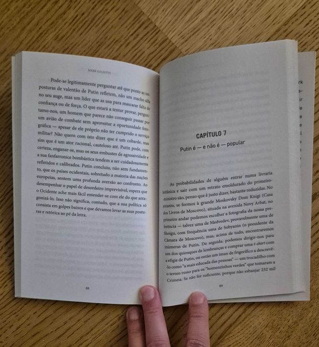 Livro Temos de Falar sobre Putin, de Mark Galeotti