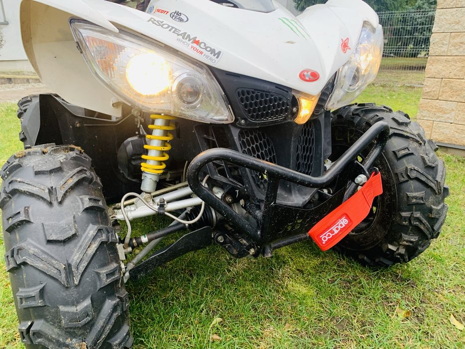 Quad Kymco Maxxer 4x4 zarejestrowany + dwa komplety kół
