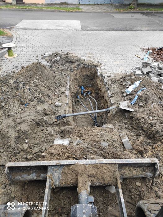 Usługi mini koparka
