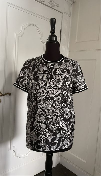 MAX MARA piękna bluzka koszulowa, 100 % jedwab