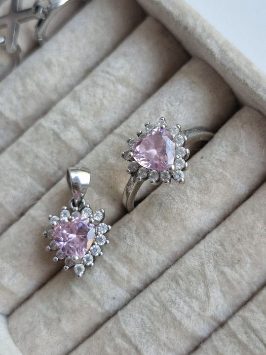 Підвіска+каблучка зі срібла 500грн.