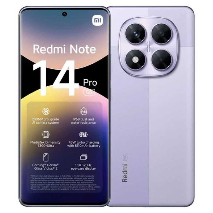Xiaomi redmi note 14 pro plus 5G black