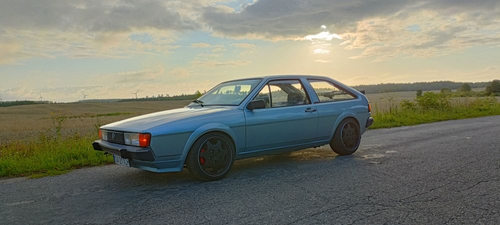 Scirocco 16V , 6 biegów, ABS  , przepiękne i dynamiczne coupé z początku lat 80-tych.