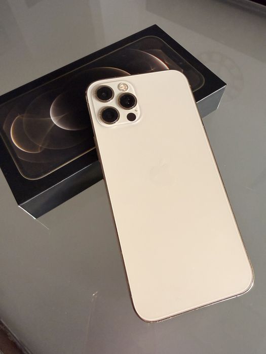 iPhone 12 Pro 256 GB Gold – sprawny – jeden świecący piksel